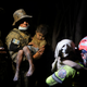 A soldier takes a rescued child covered with ash to a hospital after Fuego volcano erupted violently in El Rodeo, Guatemala June 3, 2018.